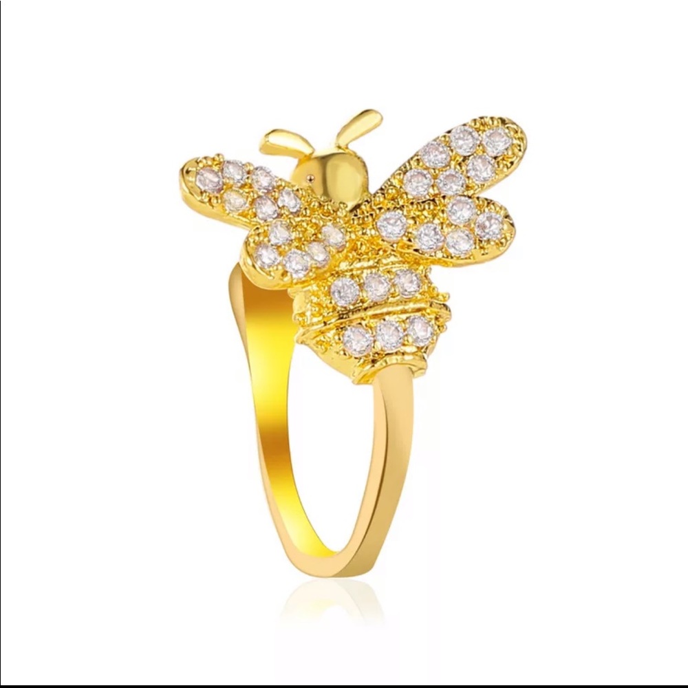3/$30 Rhinestone Bee Ear Cuff - Picture 4 of 7